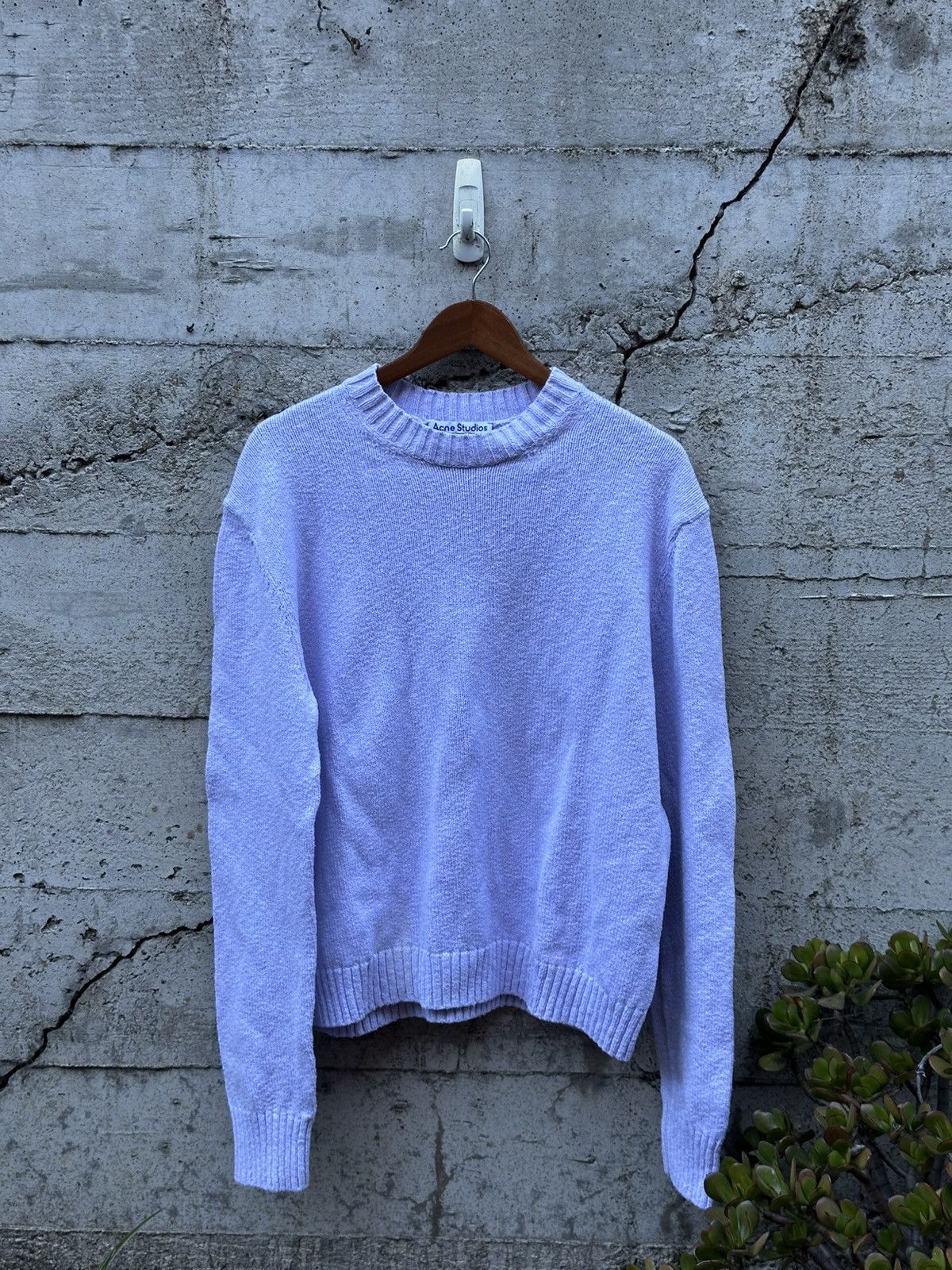 Acne Studios RARE GRAIL Acne Studios lilac lavender sweater Size US L / EU 52-54 / 3 - 4 Thumbnail