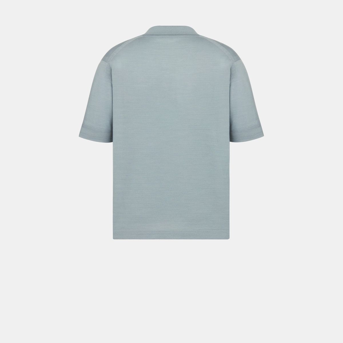 Dior o1bcso1str0226 Polo Shirt in Blue Virgin Size US M / EU 48-50 / 2 - 2 Thumbnail