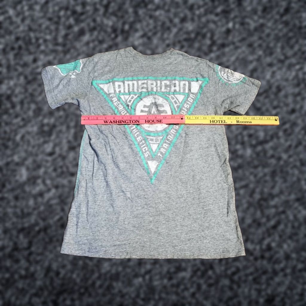 Vintage American Fighter Premium Buckle Training Division Gray Mens S T-Shirt Size US S / EU 44-46 / 1 - 1 Thumbnail