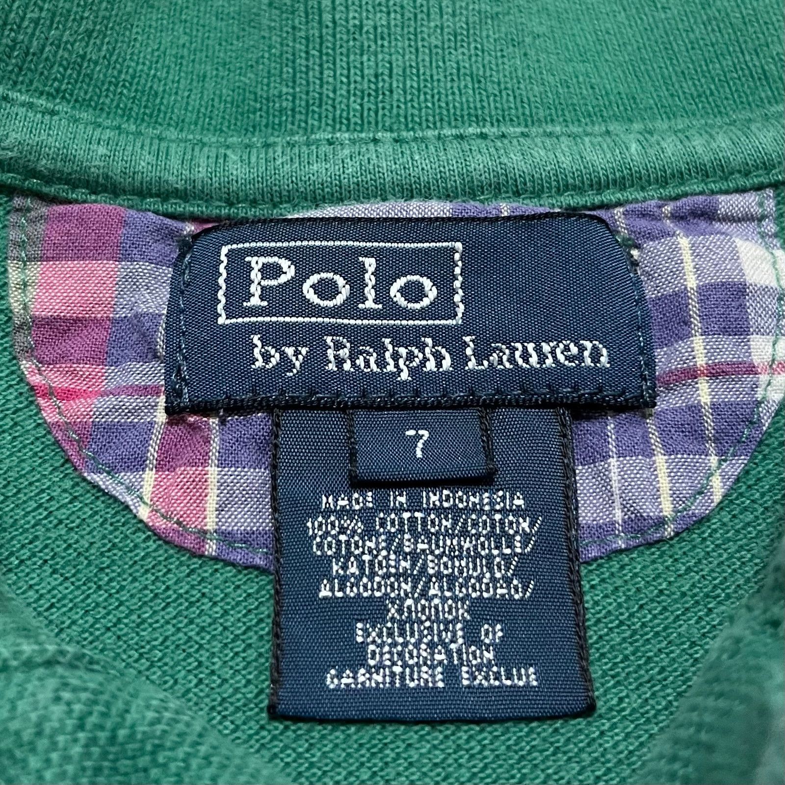 Polo Ralph Lauren Polo Ralph Lauren Yellow Striped Navy Big Poky Green Polo 7 Size US L / EU 52-54 / 3 - 3 Thumbnail