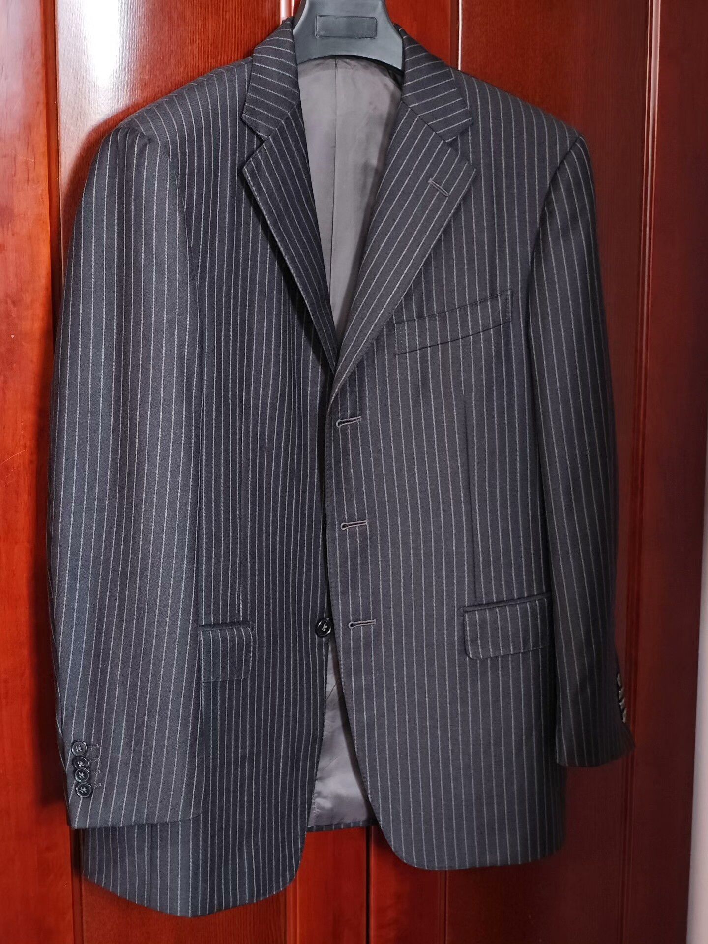 Ermenegildo Zegna Zegna Italian Wool Linen Blend Suit Size US M / EU 48-50 / 2 - 1 Thumbnail