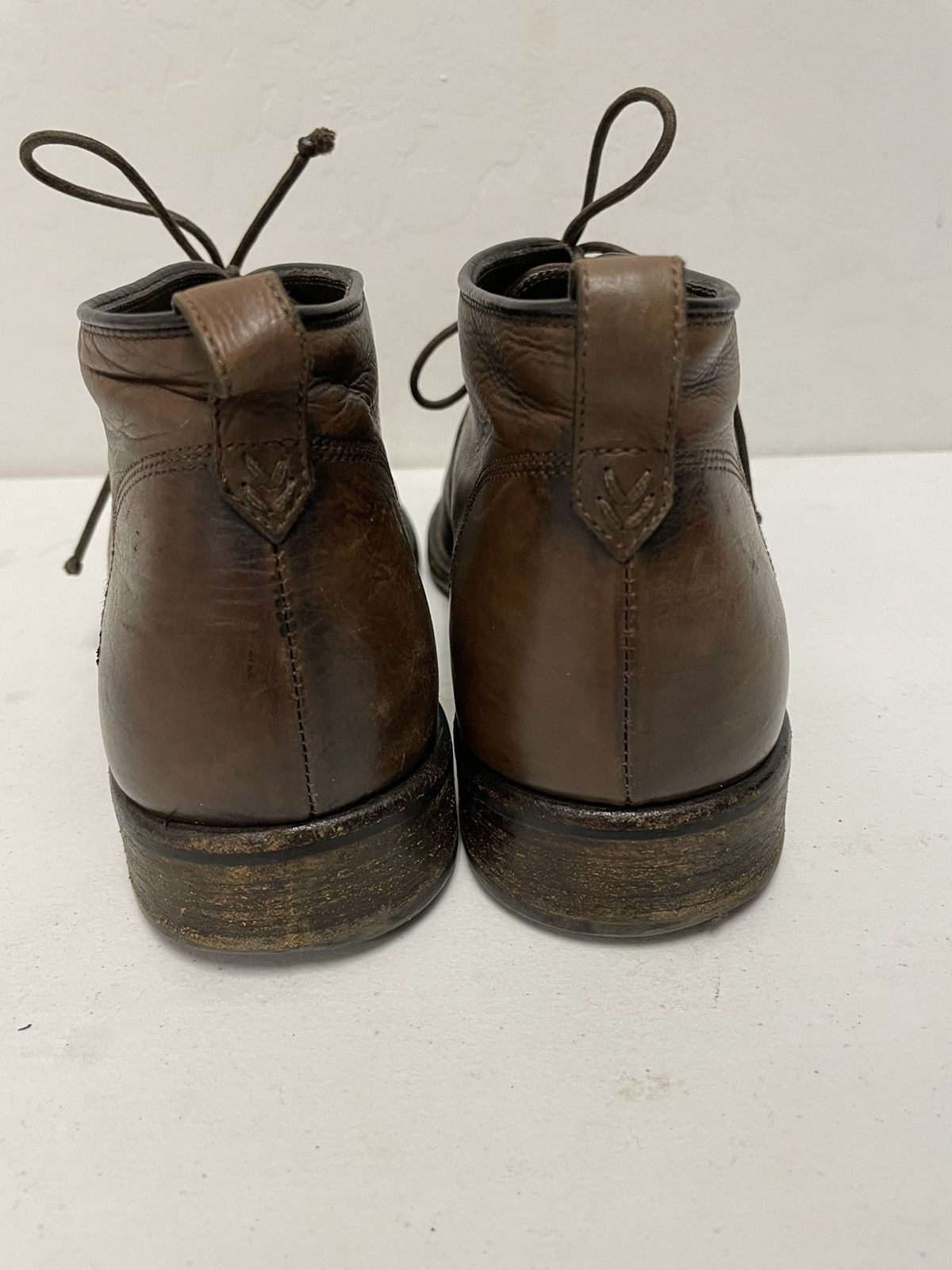 John Varvatos Lace Up Chukka Boots Size US 8.5 / EU 41-42 - 3 Thumbnail