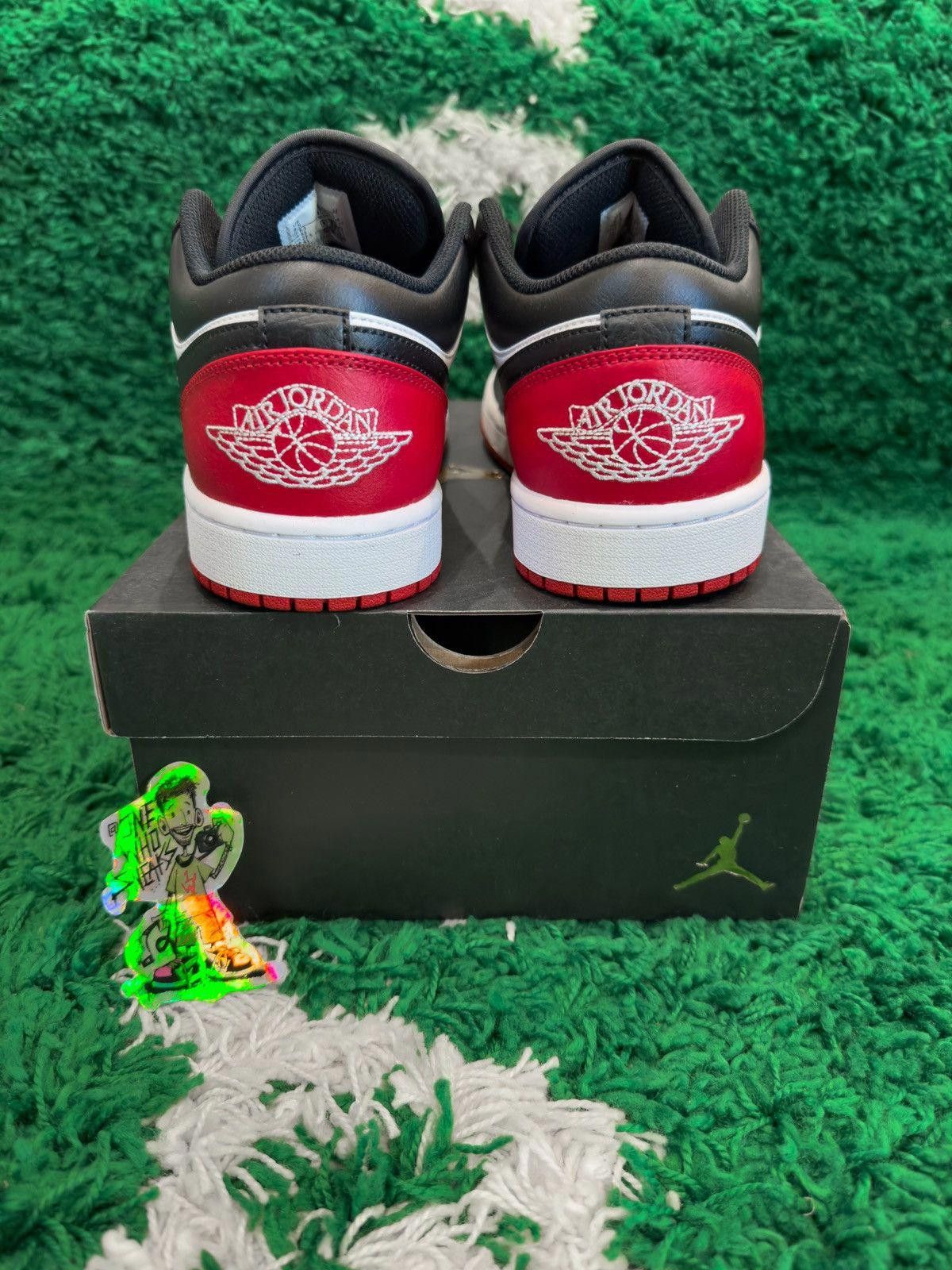 Jordan Brand Jordan 1 Low Bred Toe Size 14 Size US 14 / EU 47 - 6 Thumbnail