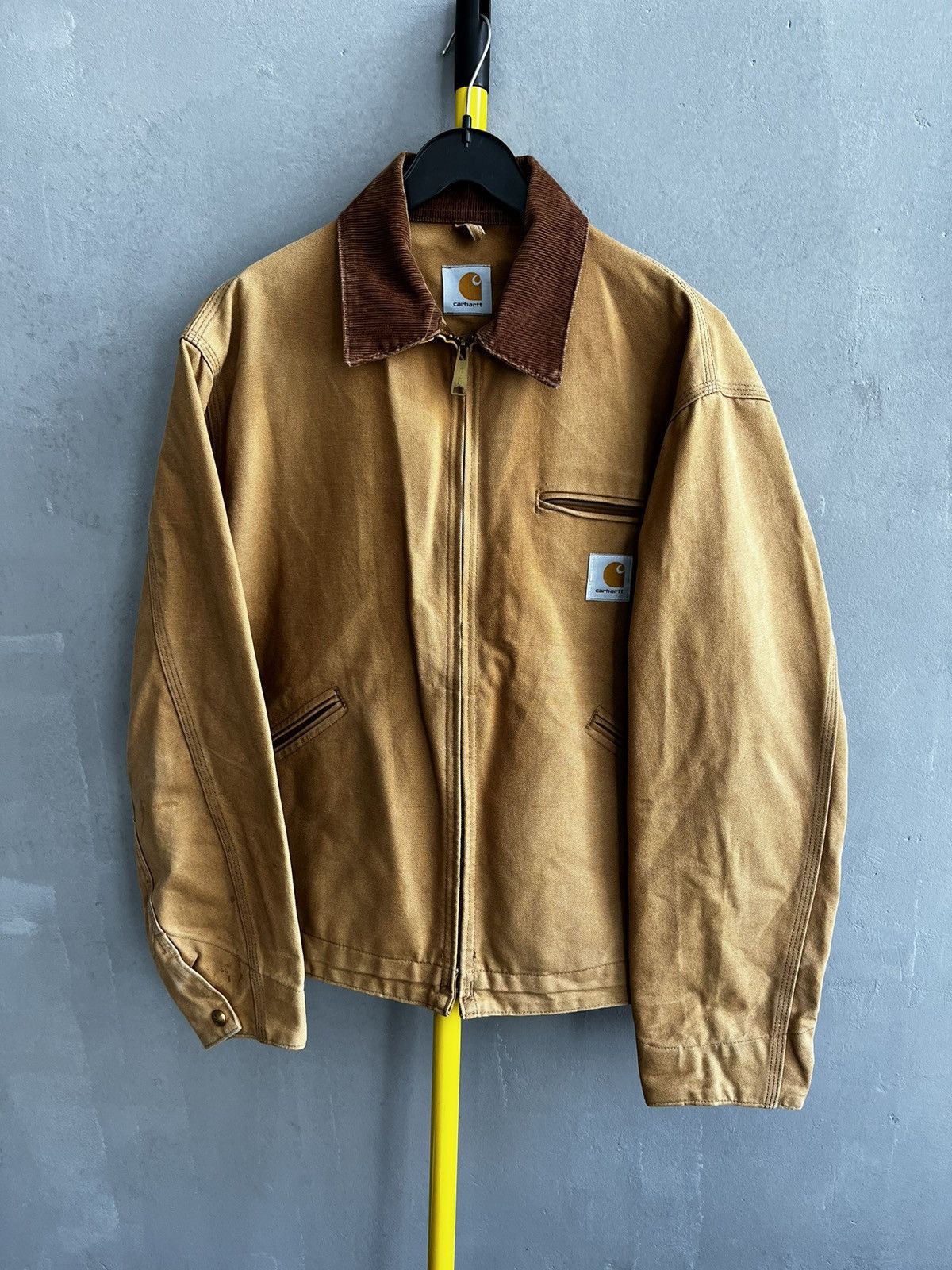 Carhartt × Vintage Vintage Carhartt Detroit Jacket Brown Size US L / EU 52-54 / 3 - 2 Thumbnail