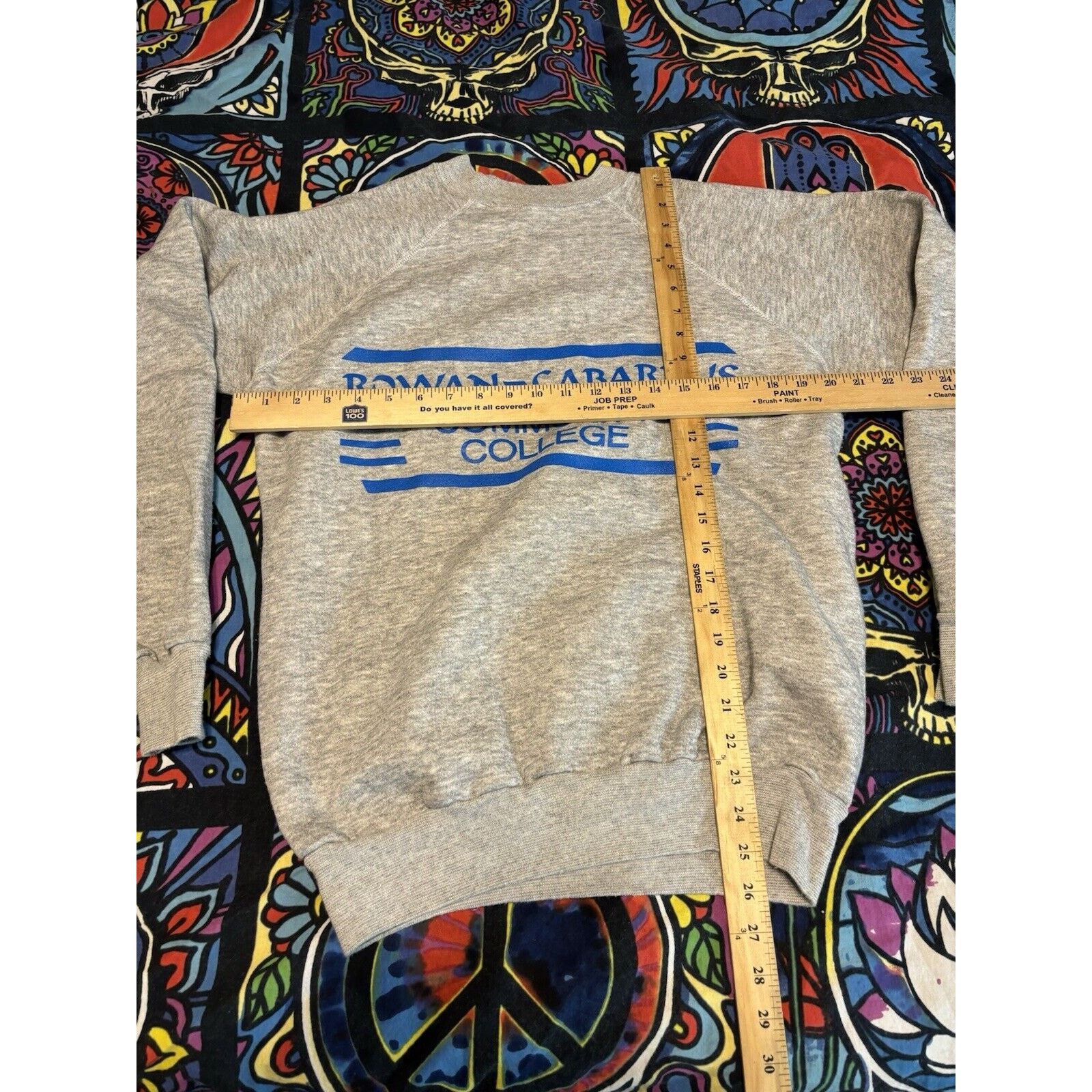 Other vintage 70s 80s rare rowan carrabus community college grey Size US L / EU 52-54 / 3 - 3 Thumbnail