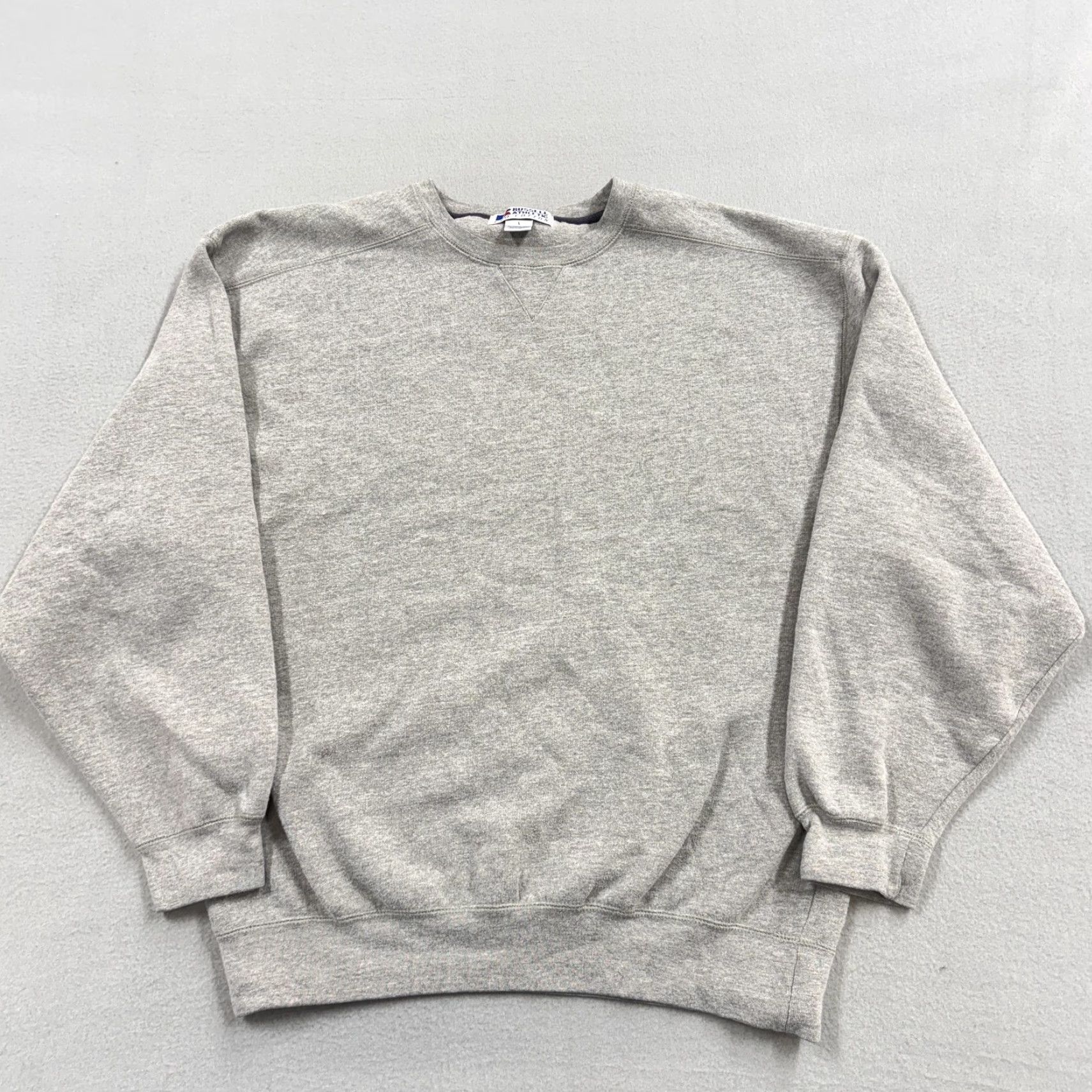 Russell Athletic Russell Athletic Sweatshirt Mens Large Gray Crewneck Pro Cotton Fleece Pullover Size US L / EU 52-54 / 3 - 2 Thumbnail