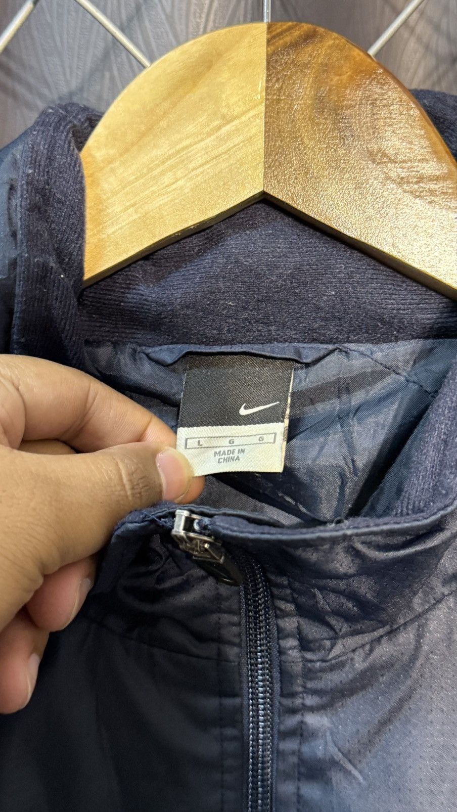 Nike Y2K NIKE OUTERWEAR WINDBREAKER Size US L / EU 52-54 / 3 - 7 Thumbnail