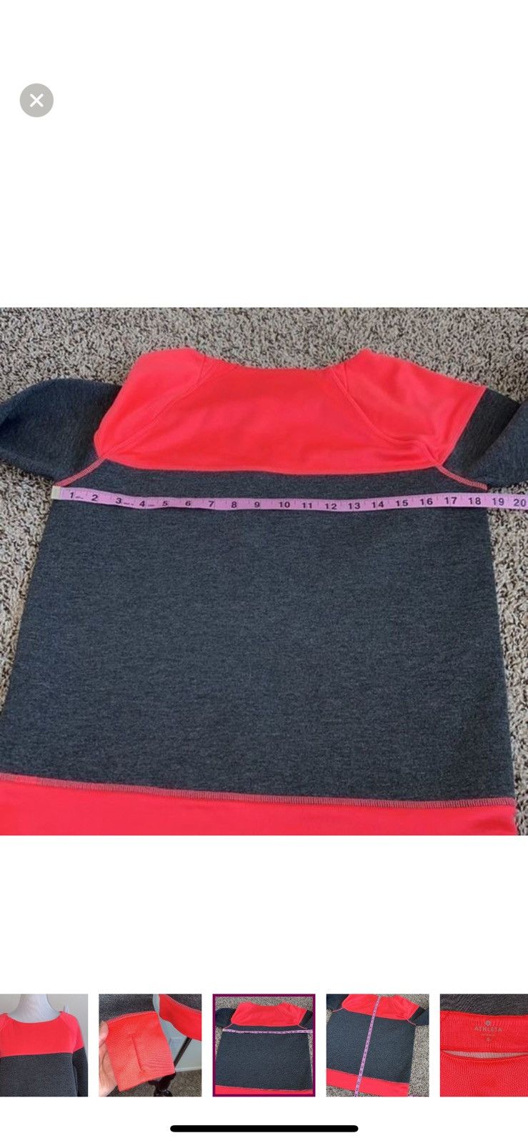 Athleta Athleta small colorblock fuse sweatshirt Size S / US 4 / IT 40 - 3 Thumbnail