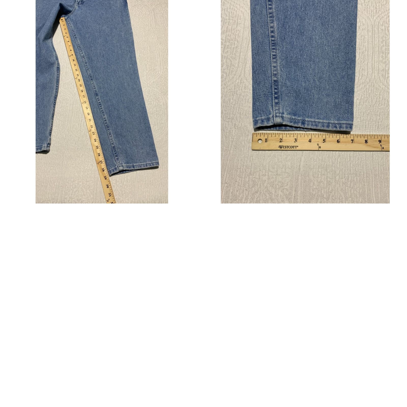Vintage VINTAGE CHIC Jeans Women 12P Blue High Rise 90s Mom 5-Pocket Denim Cotton 100% Petite (USA) Women’s Jeans Size 29" - 8 Thumbnail