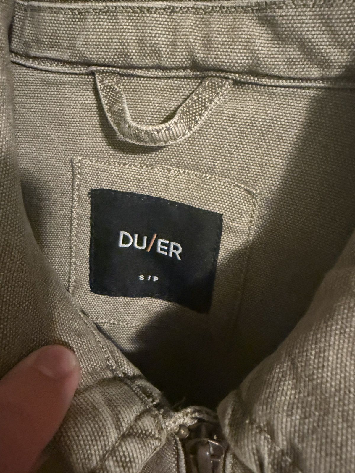DUER Men’s small Stretch Canvas Utility Jacket - Tan Size US S / EU 44-46 / 1 - 3 Thumbnail