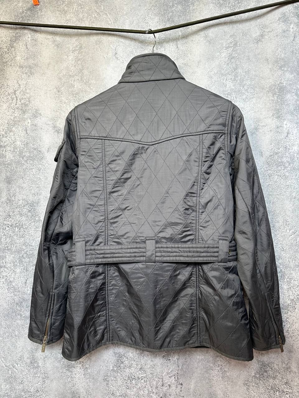 Barbour Barbour International Quilted Jacket with Belt Biker Size L / US 10 / IT 46 - 3 Thumbnail