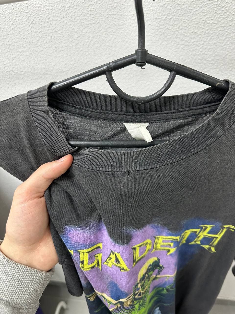 Band Tees × Megadeth × Vintage Megadeth 1989 Vintage Contaminated rare Brockum T-Shirt Size US L / EU 52-54 / 3 - 7 Thumbnail
