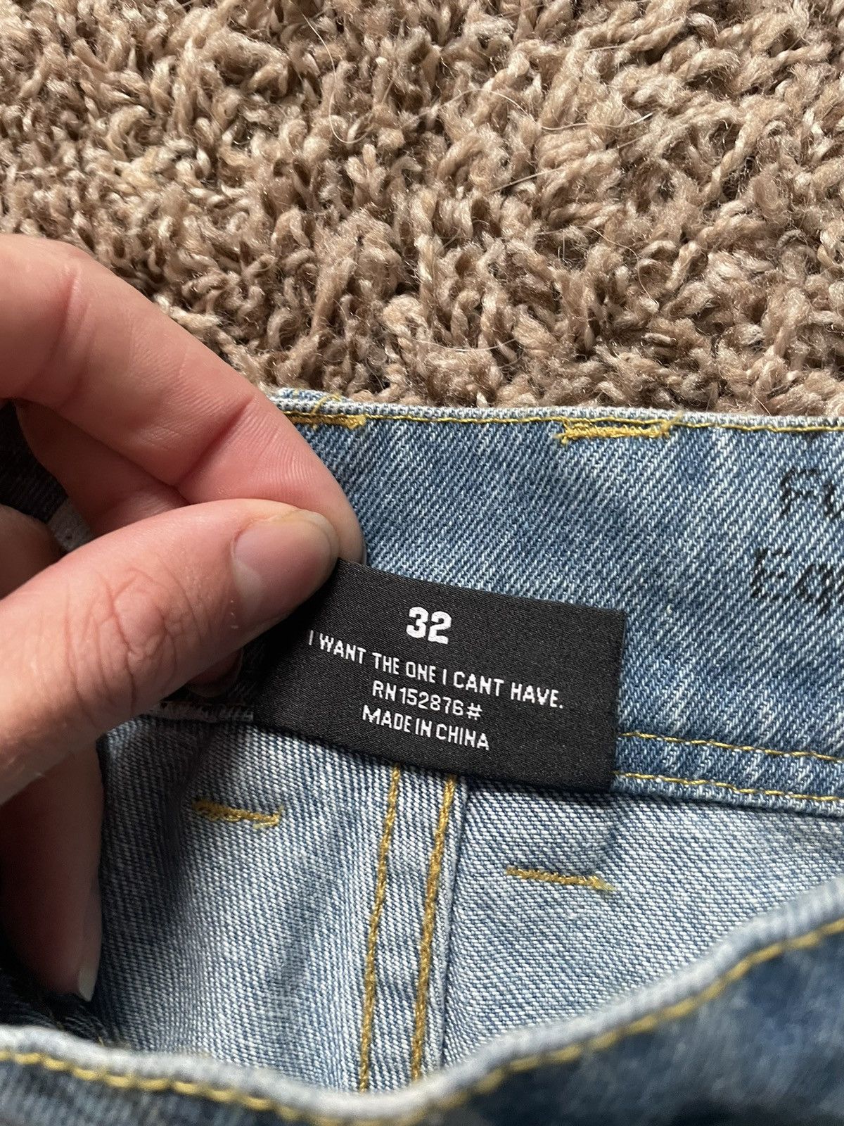 Pleasures Pleasures Star Denim Size US 32 / EU 48 - 5 Thumbnail