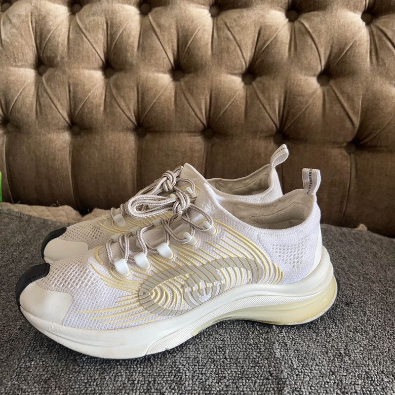 Gucci Gucci Casual Lace-Up Low-Top Sneakers for Men 0079 Size US 9 / EU 42 - 1 Thumbnail