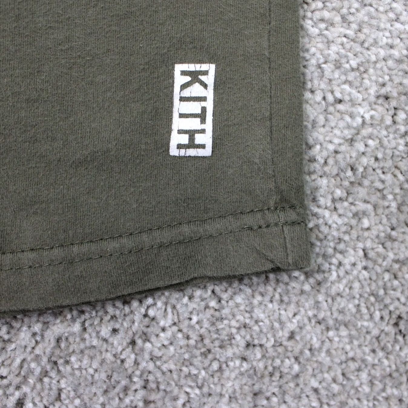 Kith KITH T-Shirt Mens Large Olive Green 100% Cotton Short Sleeve Crew Neck Solid Casual Preppy Shirt Mens Large Olive Green Size US L / EU 52-54 / 3 - 7 Thumbnail