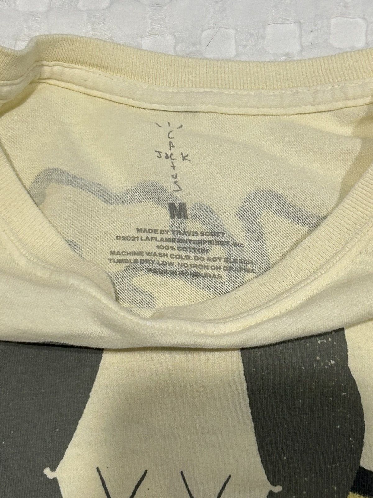 Travis Scott Kaws x Travis Scott Collaboration Tee Size US M / EU 48-50 / 2 - 4 Thumbnail