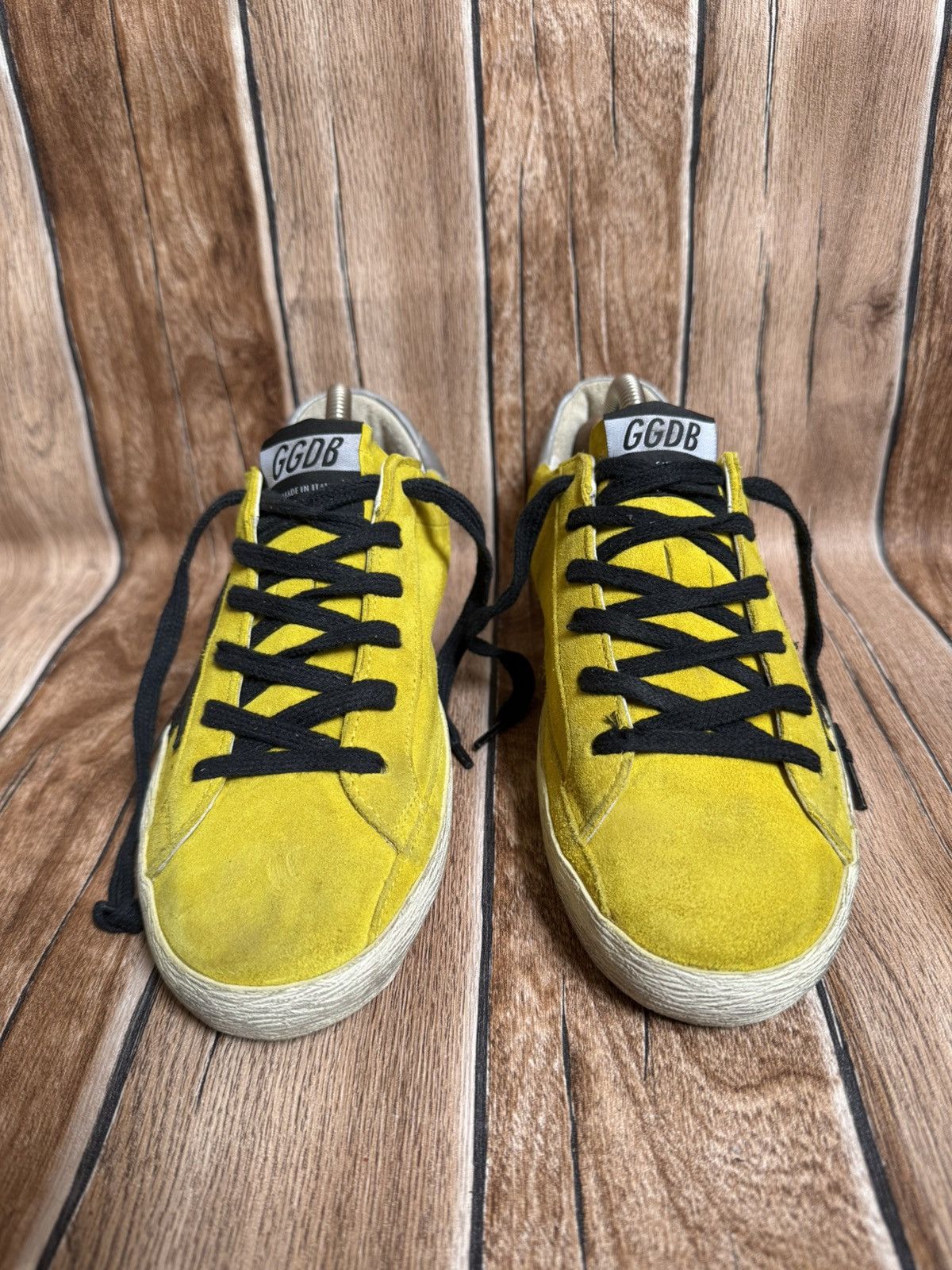 Designer × Golden Goose Suede superstar trainers Size US 8 / IT 38 - 4 Thumbnail