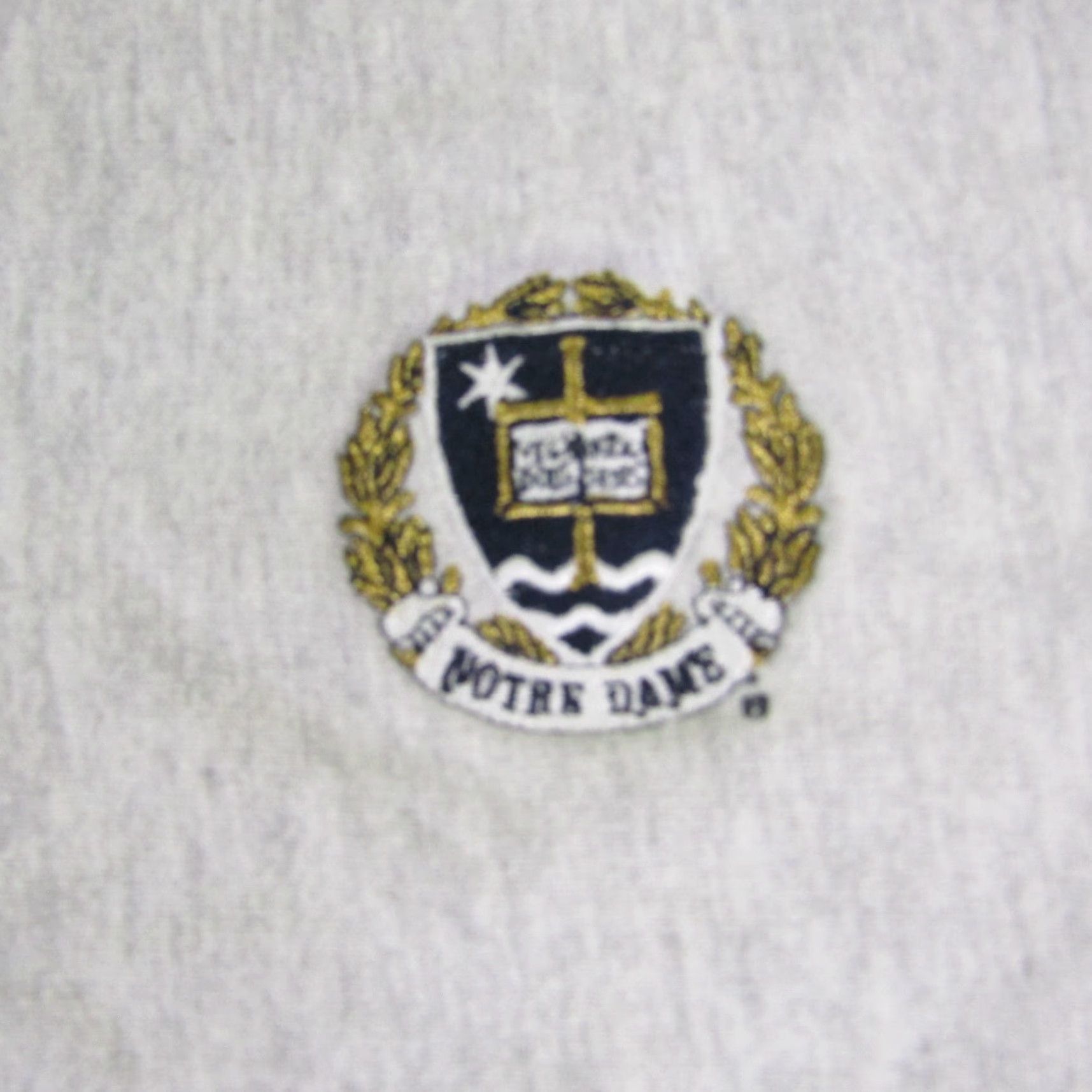 Champion Vintage Champion Sweatshirt Mens Medium Gray Notre Dame Reverse Weave Made USA Size US M / EU 48-50 / 2 - 3 Thumbnail