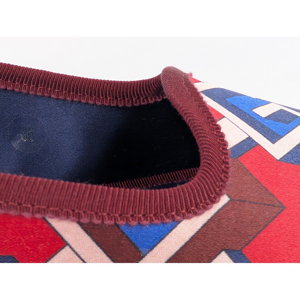 Gucci o1rshd1 Silk Printed Loafers in Multicolor Size US 6 / IT 36 - 5 Thumbnail
