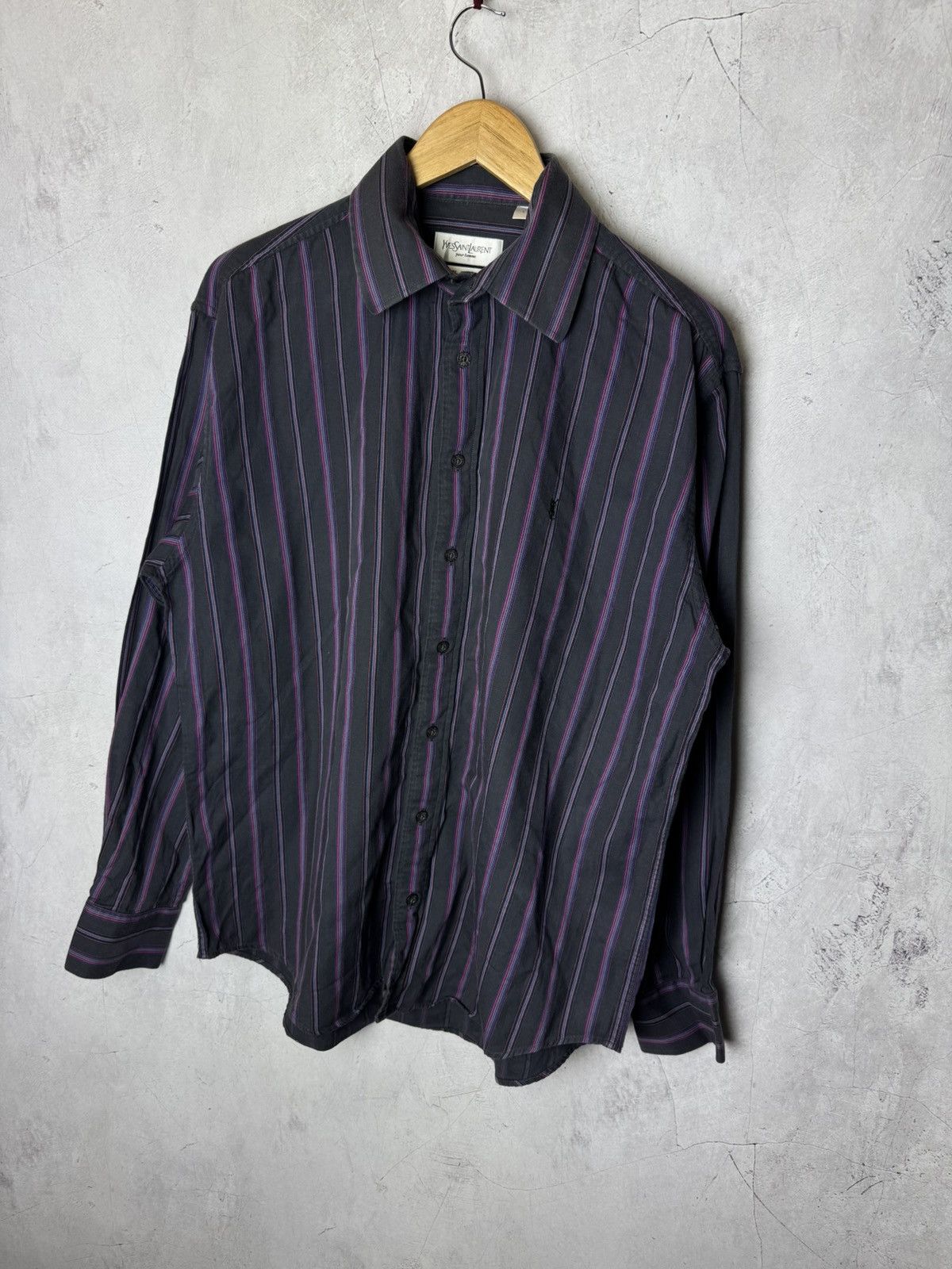 Vintage × Yves Saint Laurent Yves Saint Laurent Shirt Vintage Size US L / EU 52-54 / 3 - 1 Thumbnail