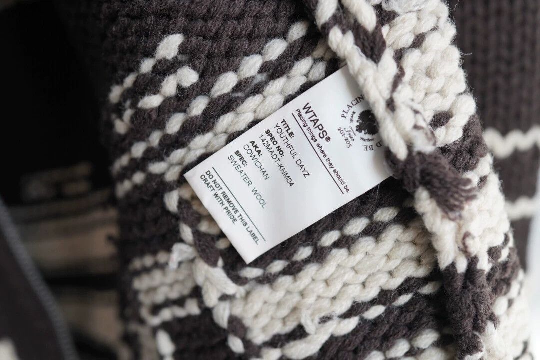 Wtaps WTAPS Cowichan Sweater Jacket 14AW S Size US S / EU 44-46 / 1 - 8 Thumbnail