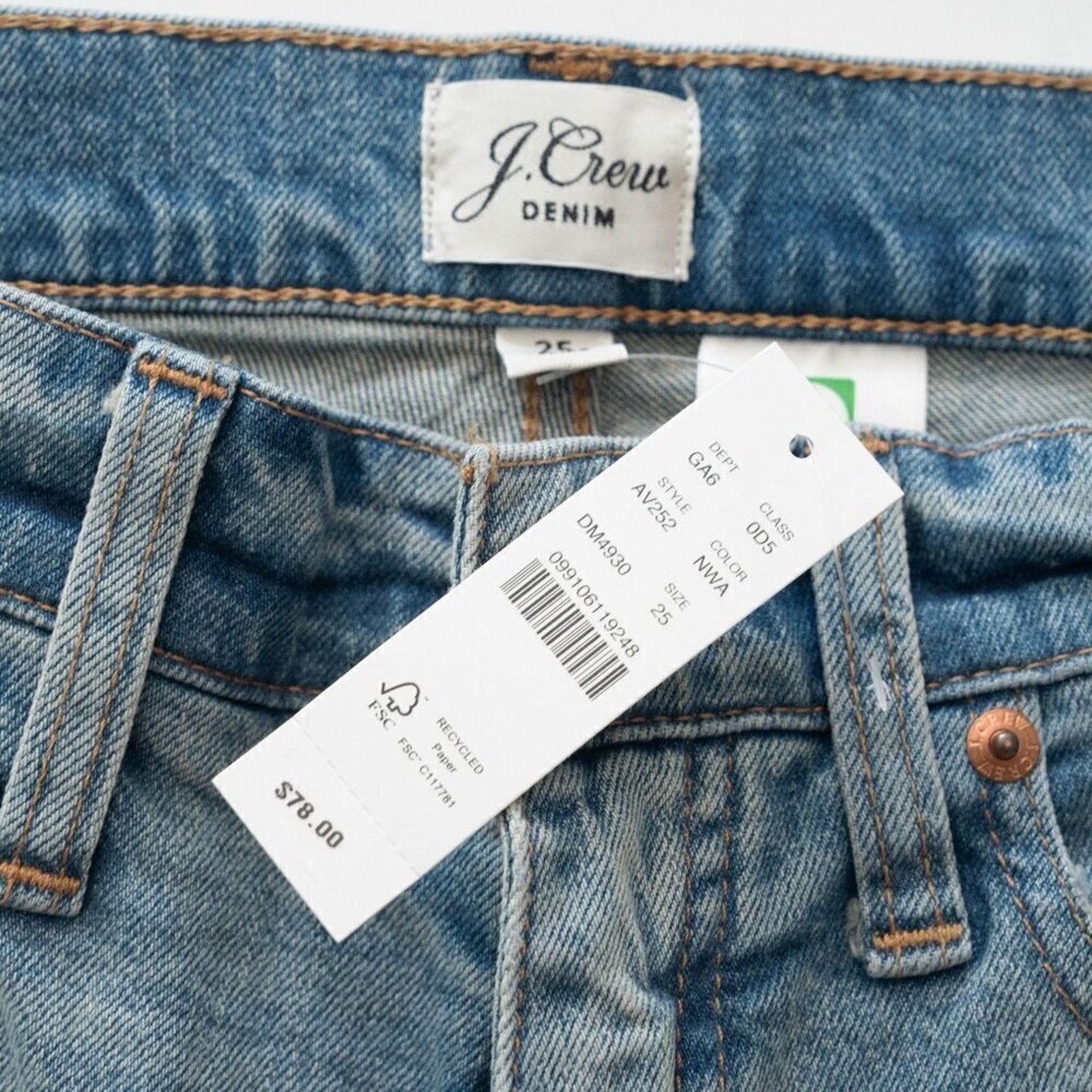 J.Crew J.Crew. Long denim shorts. Size 25" / US 0 / IT 36 - 4 Thumbnail