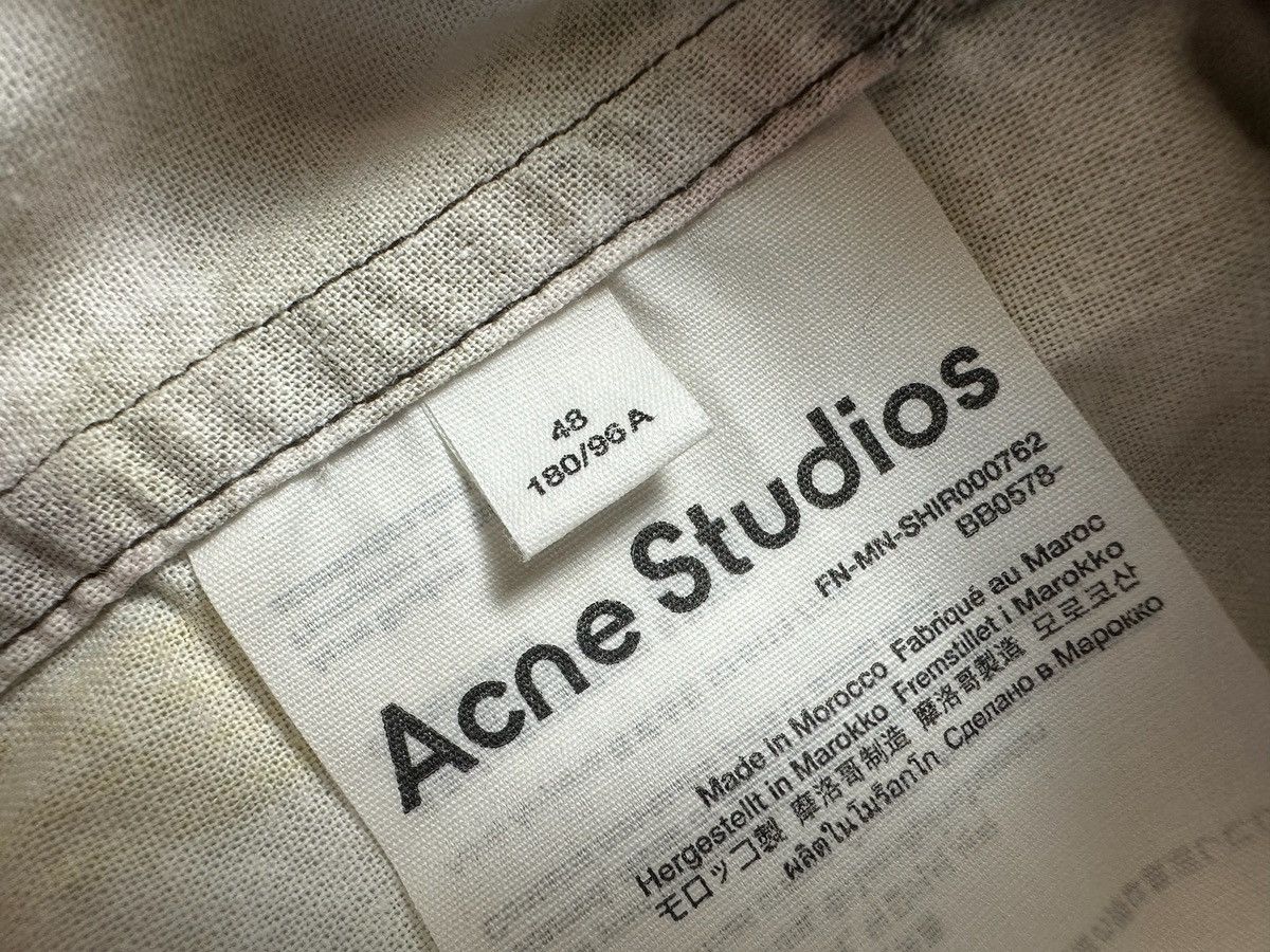 Acne Studios Acne Studios Setar Towel Print Check Shirt Size US M / EU 48-50 / 2 - 10 Thumbnail
