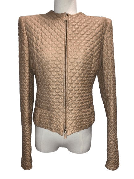 Alexander McQueen Pantheon and Lucem 2004 Quilted Leather Jacket Size M / US 6-8 / IT 42-44 - 1 Thumbnail