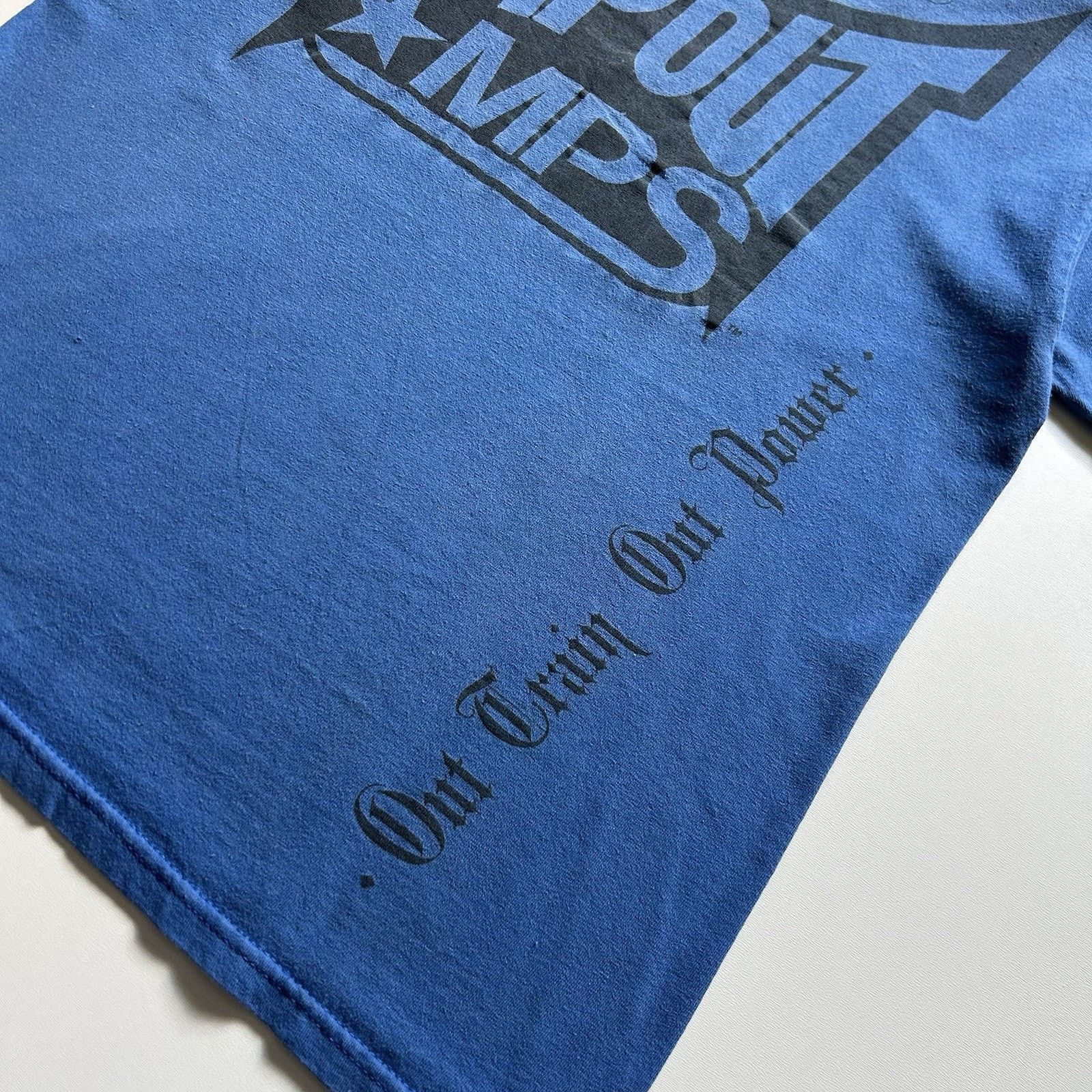 Tapout Vintage TAPOUT MPS T Shirt Y2K MMA Promo Medium Faded Blue Size US M / EU 48-50 / 2 - 3 Thumbnail
