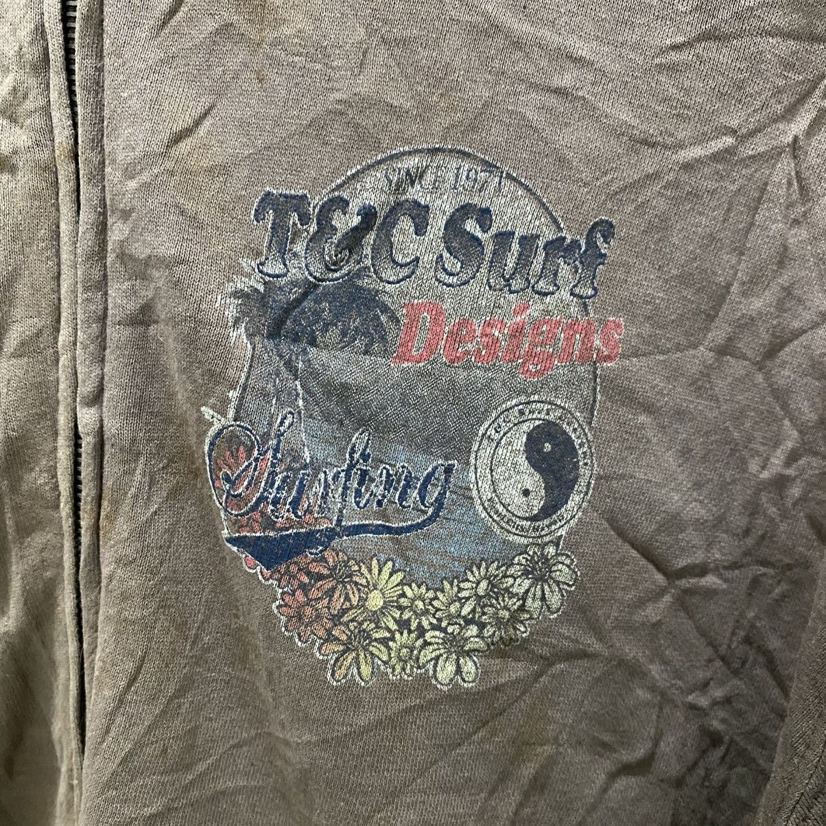 Vintage T&C thrasher sun faded hoodei A1 Size US XXL / EU 58 / 5 - 5 Thumbnail