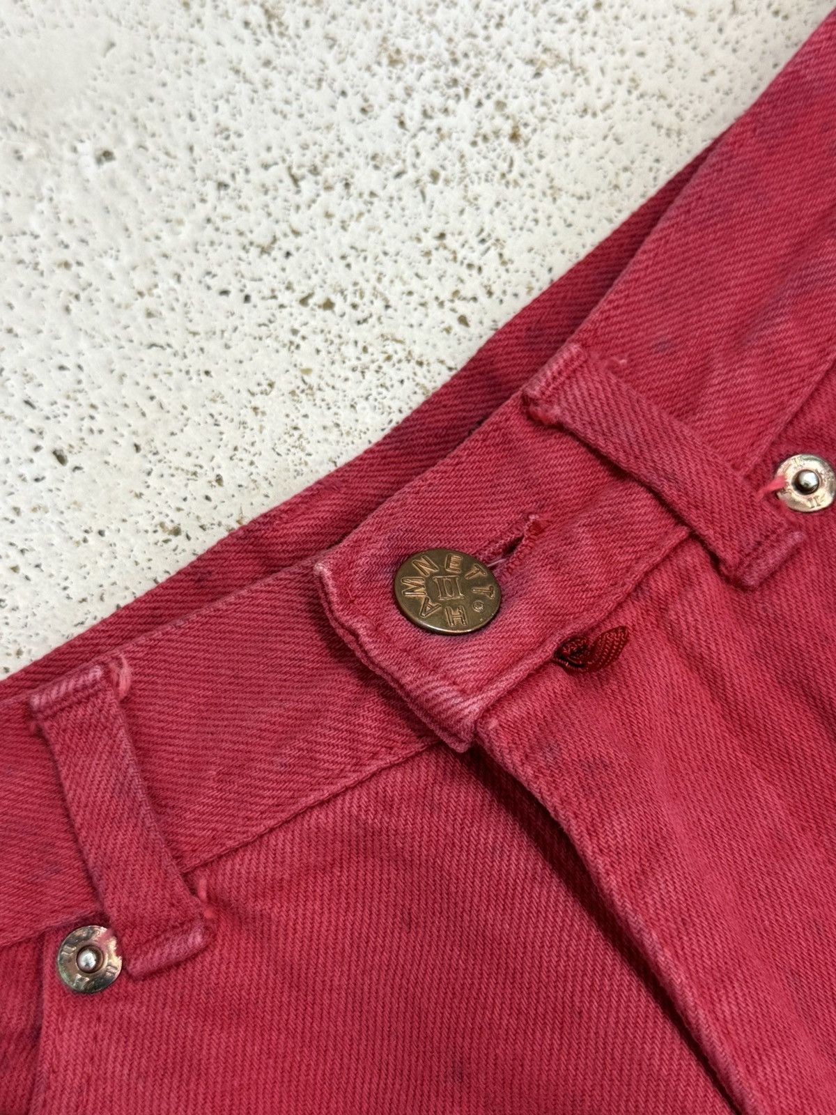 Katharine Hamnett London Katharine Hamnett Denim Designer Pants Special Washed Size US 26 / EU 42 - 8 Thumbnail