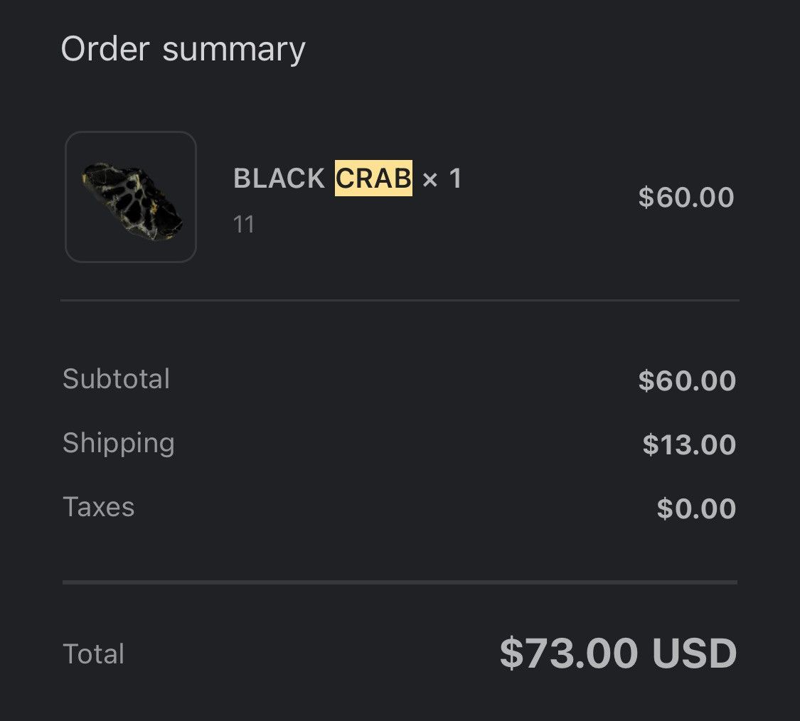 Imran Potato Imran Potato Black Crab Slides Size US 11 / EU 44 - 6 Thumbnail