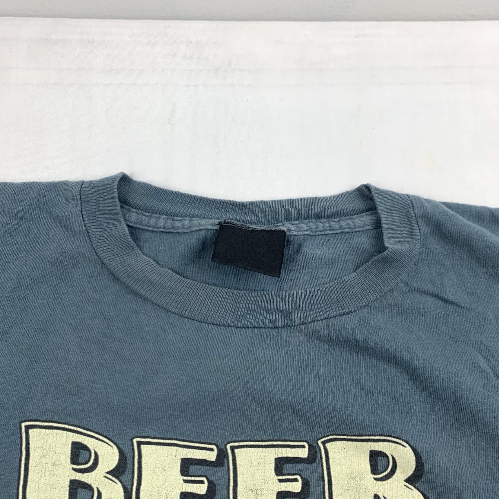 Changes VINTAGE Changes Beer Goggles Shirt Adult Medium Blue Funny 90s Mens Size US M / EU 48-50 / 2 - 3 Thumbnail