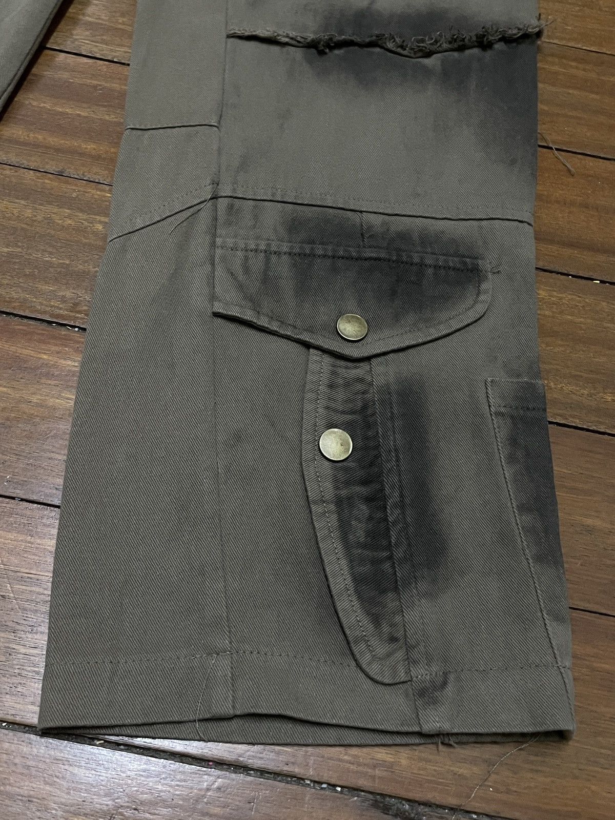 14th Addiction × Japanese Brand × Le Grande Bleu (L.G.B.) Rare Vintage Japanese Brand Order Plus Tactical Pants 2000s Size US 33 - 6 Thumbnail