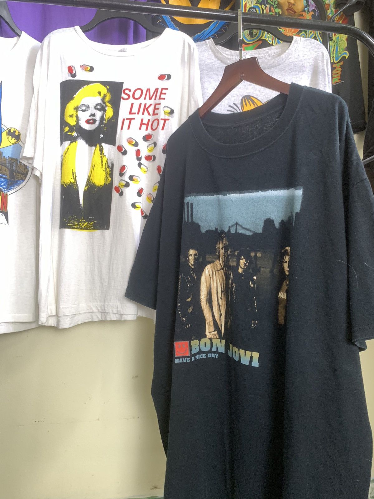 Band Tees × Vintage Vintage 2005 Rock Band Bon Jovi Size US XL / EU 56 / 4 - 1 Thumbnail