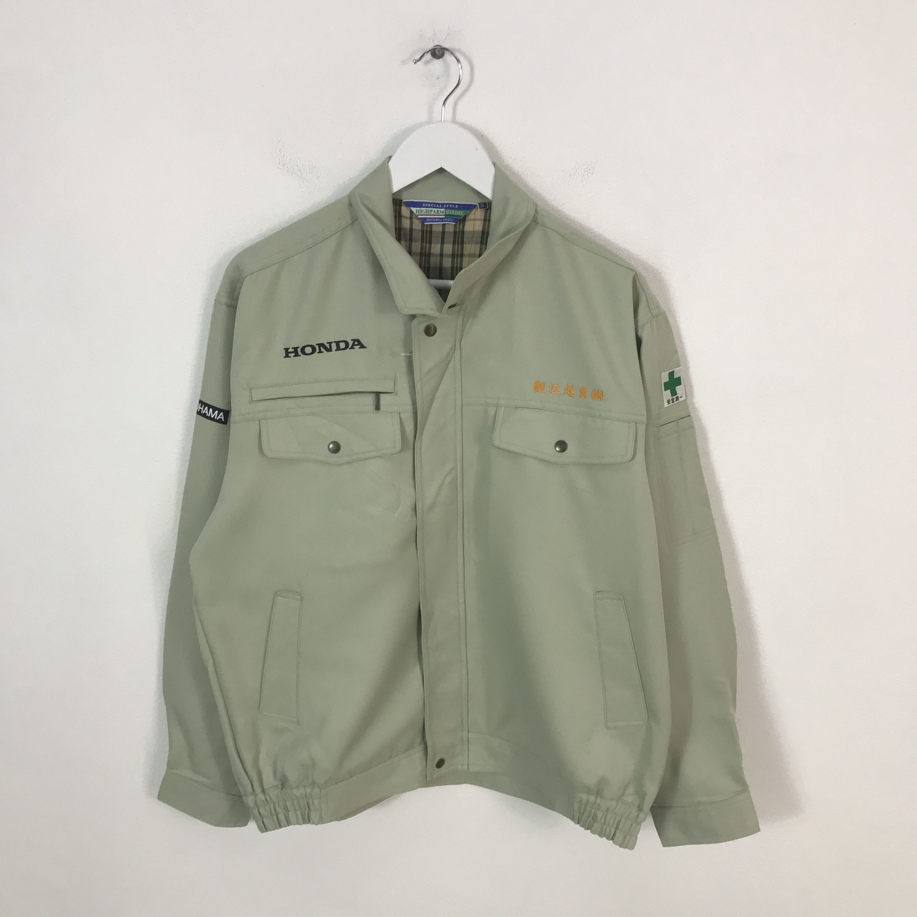 Japanese Brand Honda Racing uniform Work custom jacket Size US L / EU 52-54 / 3 - 2 Thumbnail