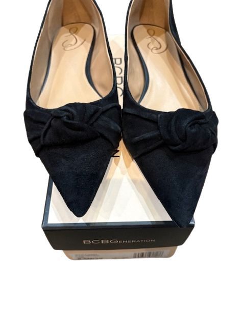 Sam Edelman Sam Edelman “Wheaton” Knotted Suede Pointed-Toe Flats SZ 10 Size US 10 / IT 40 - 2 Thumbnail