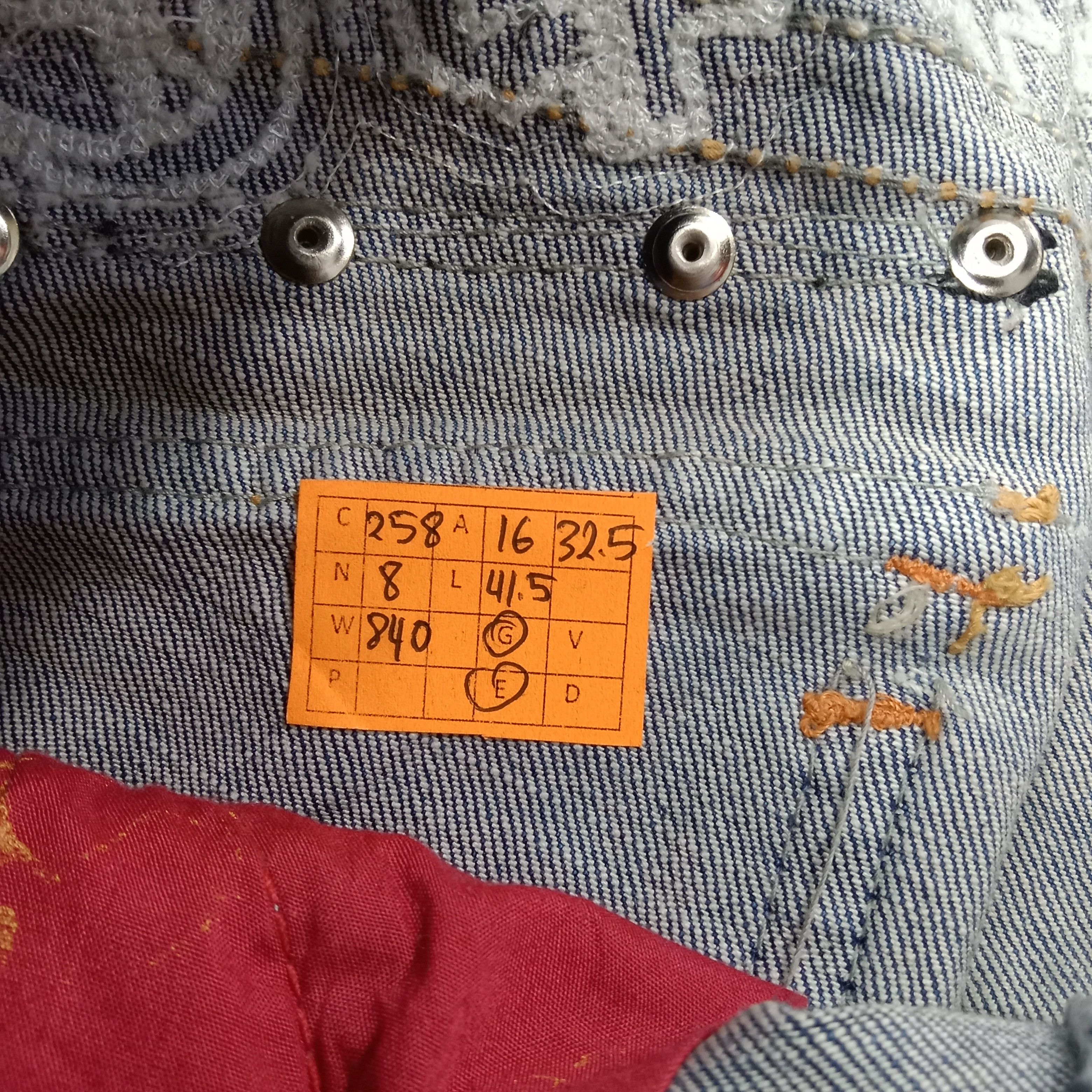 Japanese Brand Red Pepper Japanese Brand Denim Jeans C258N8 Size US 32 / EU 48 - 18 Thumbnail