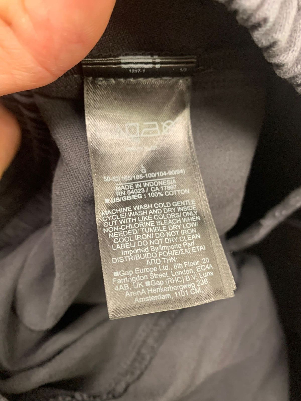 Gap Poetic Black Yeezy Gap cargo pants | Grailed