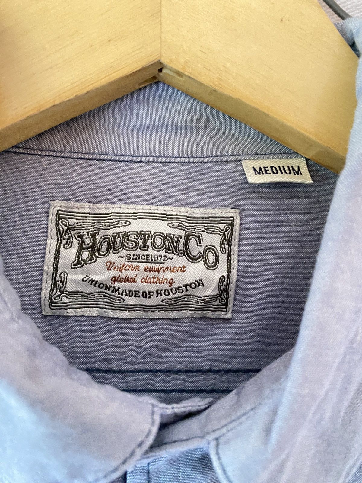 Japanese Brand × Le Grande Bleu (L.G.B.) × Vintage Houston japan shirt Size US M / EU 48-50 / 2 - 3 Thumbnail