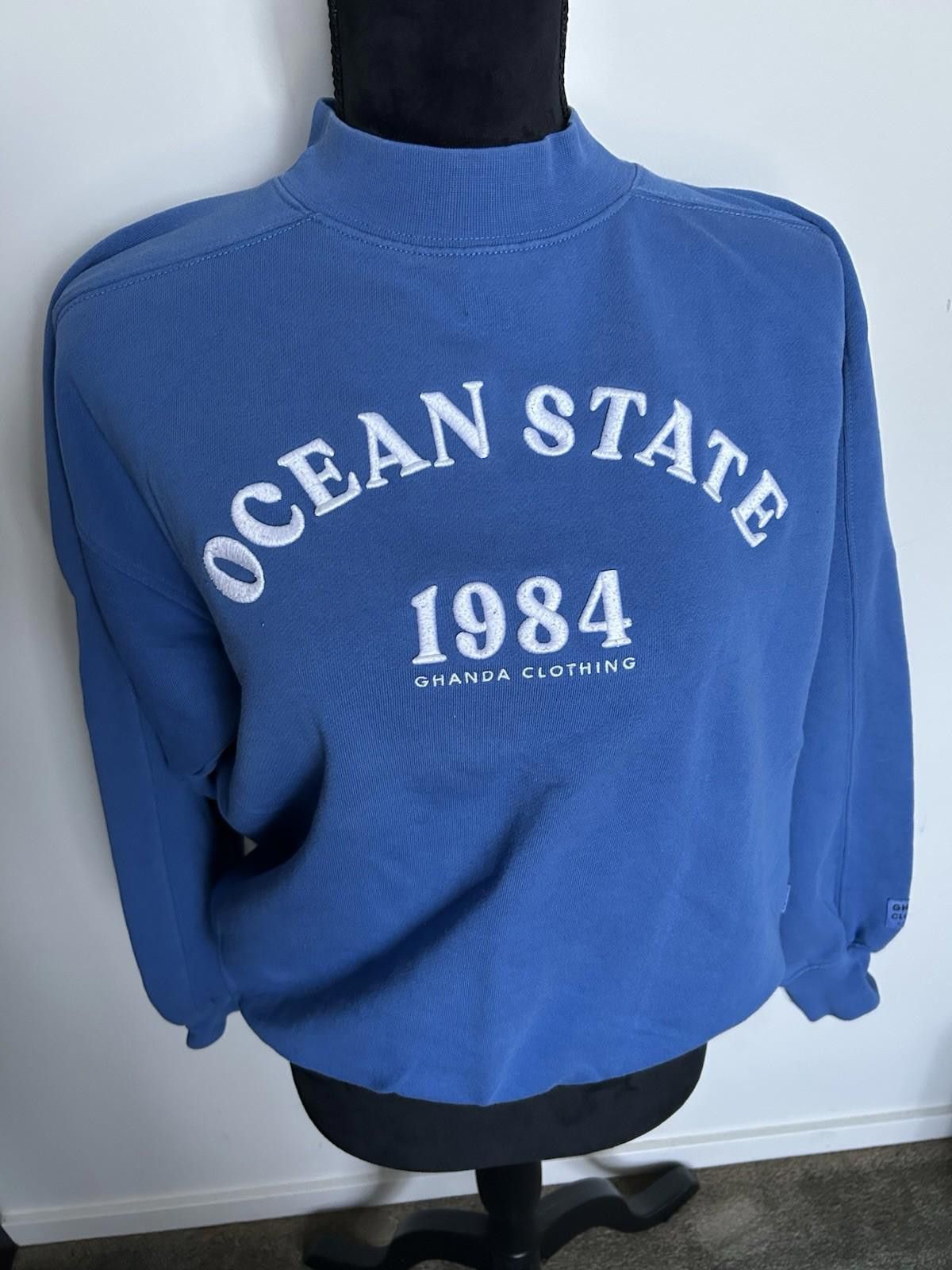 Designer Ghanda Teen Jumper Blue Ocean State - Size Y12-13 (008) Size ONE SIZE - 2 Thumbnail