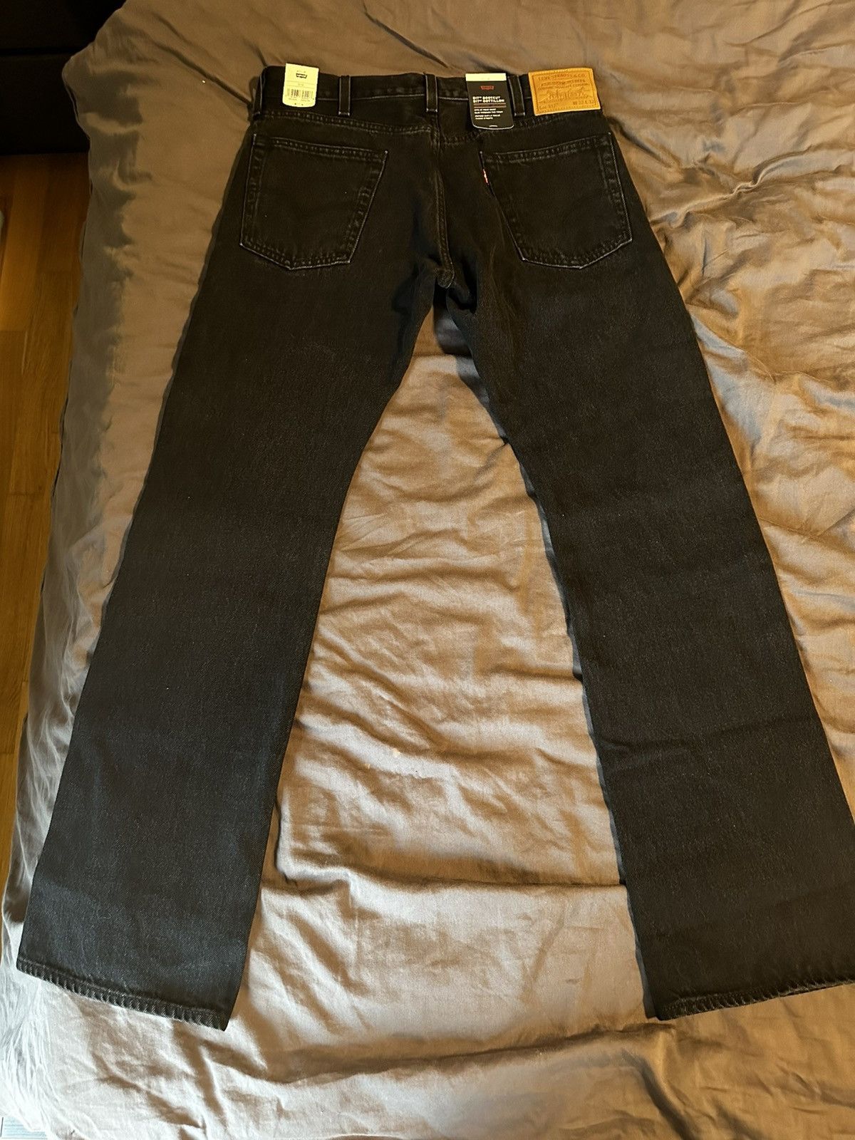 Levi's Levis 517 Bootcut Black Jeans Size US 32 / EU 48 - 8 Thumbnail
