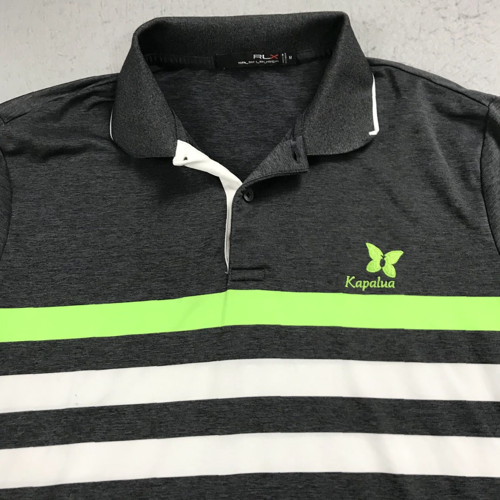 RLX Ralph Lauren RLX Ralph LaurenGolf Polo Shirt Mens M Gray Logo Sports Activewear 90s Classic (if applicable) Mens Size US M / EU 48-50 / 2 - 2 Thumbnail