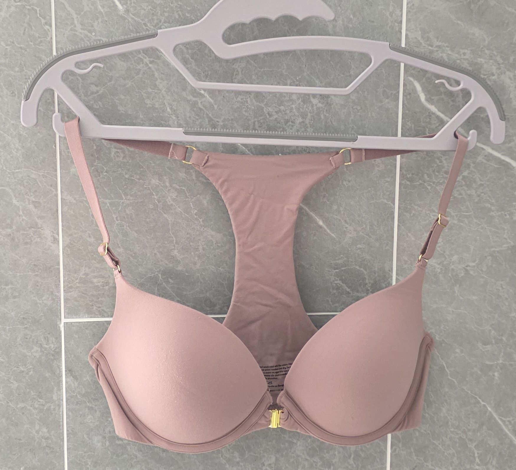 Other Joyspun Front Close Racerback Push Up Bra Sunset Purple 34C Size ONE SIZE - 1 Thumbnail