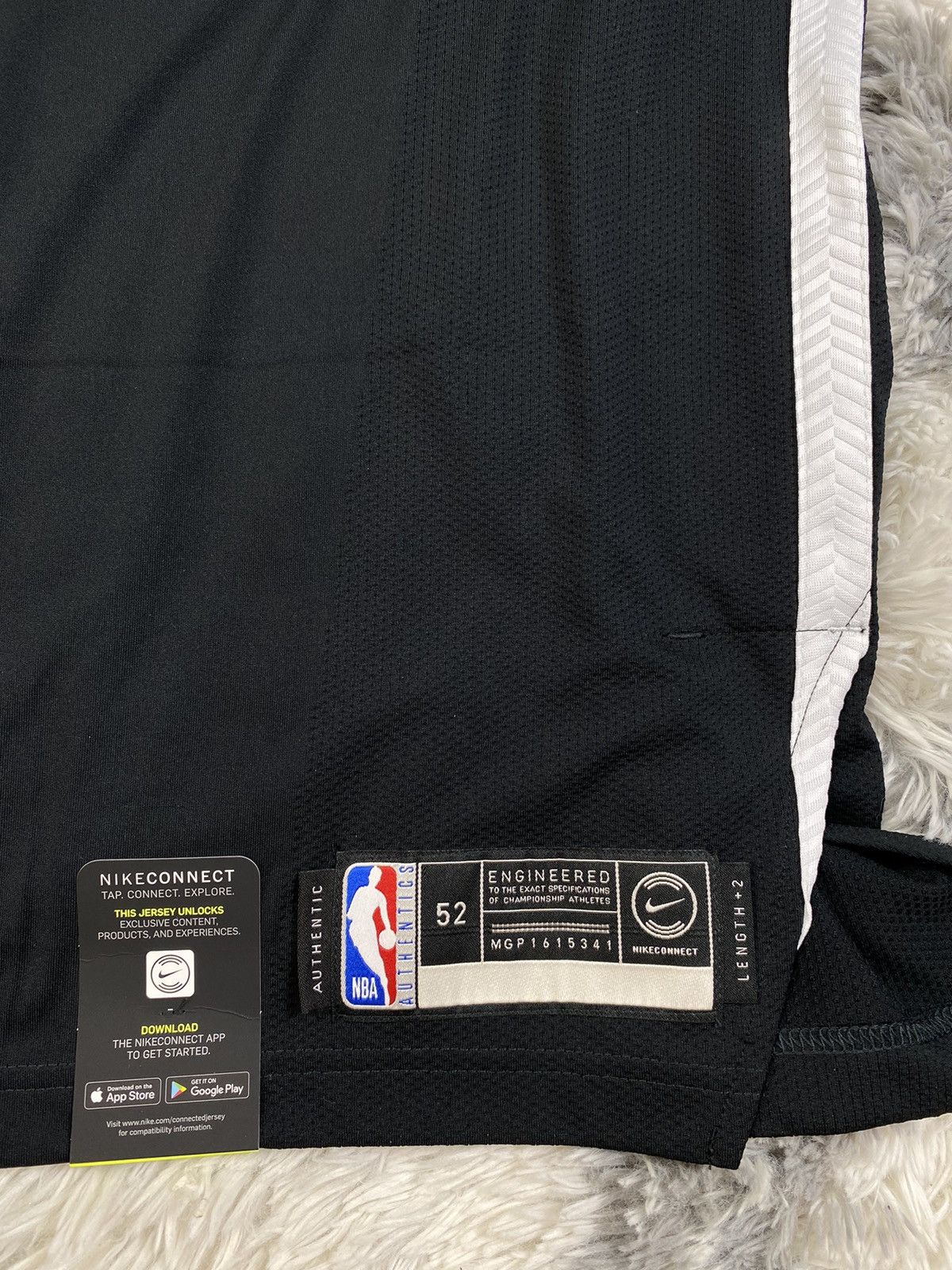 Nike BROOKLYN NETS NBA AUTHENTIC BASKETBALL JERSEY NIKE MEN Size US XL / EU 56 / 4 - 3 Thumbnail