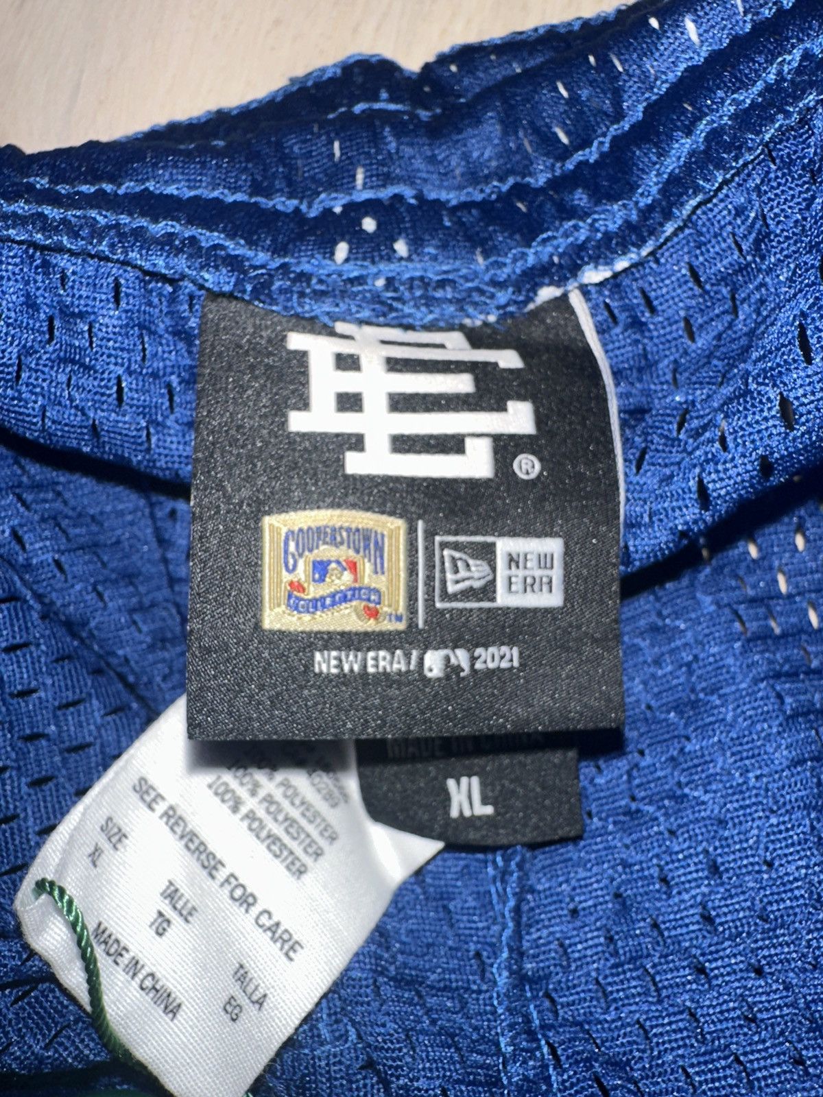 Eric Emanuel NEW Eric Emanuel x LA Dodgers MLB gym shorts Royal Blue XL Size US 35 - 5 Thumbnail