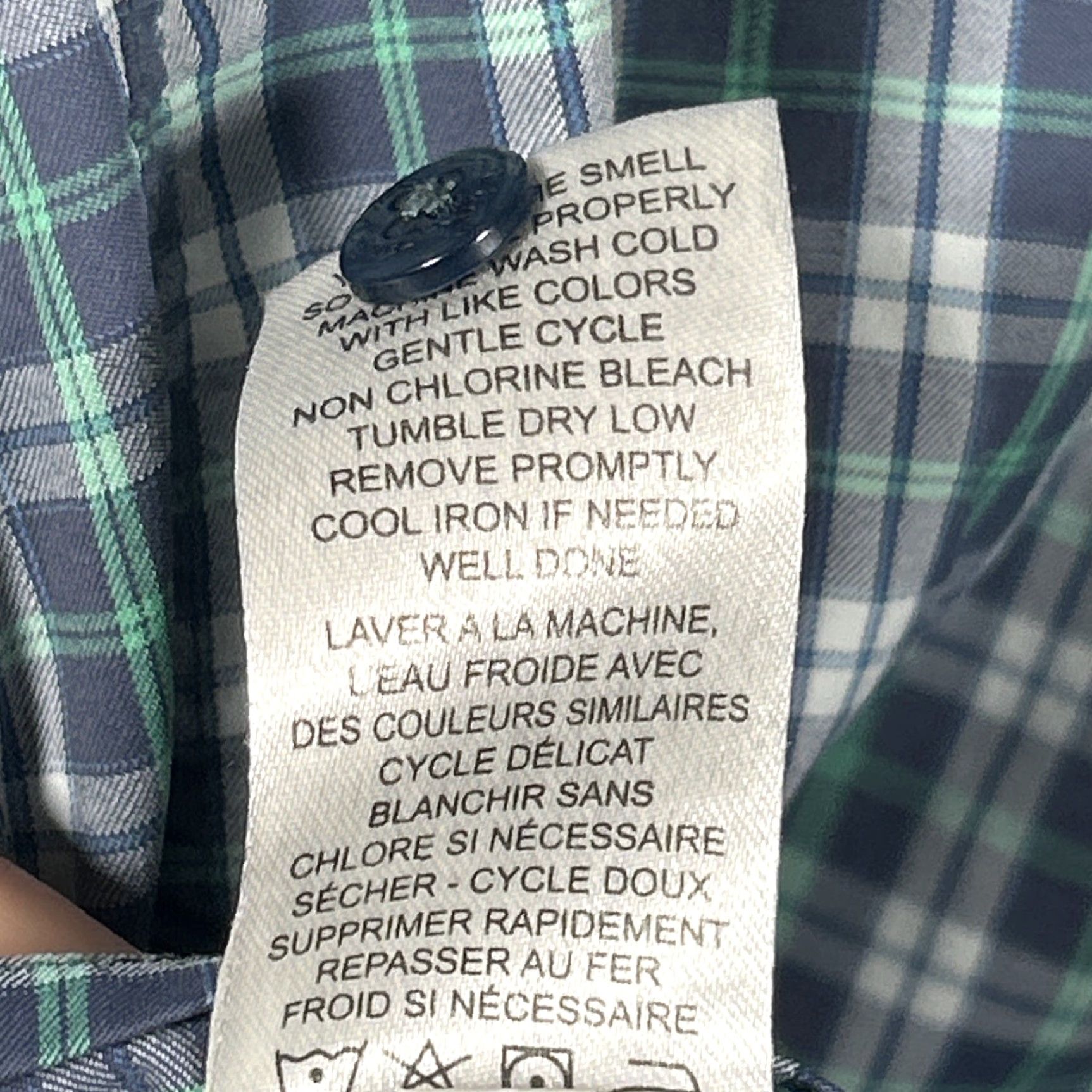 TravisMathew Travis Mathew Shirt Mens XL Button Up Blue Check Plaid Short Sleeve Pocket Size US XL / EU 56 / 4 - 8 Thumbnail