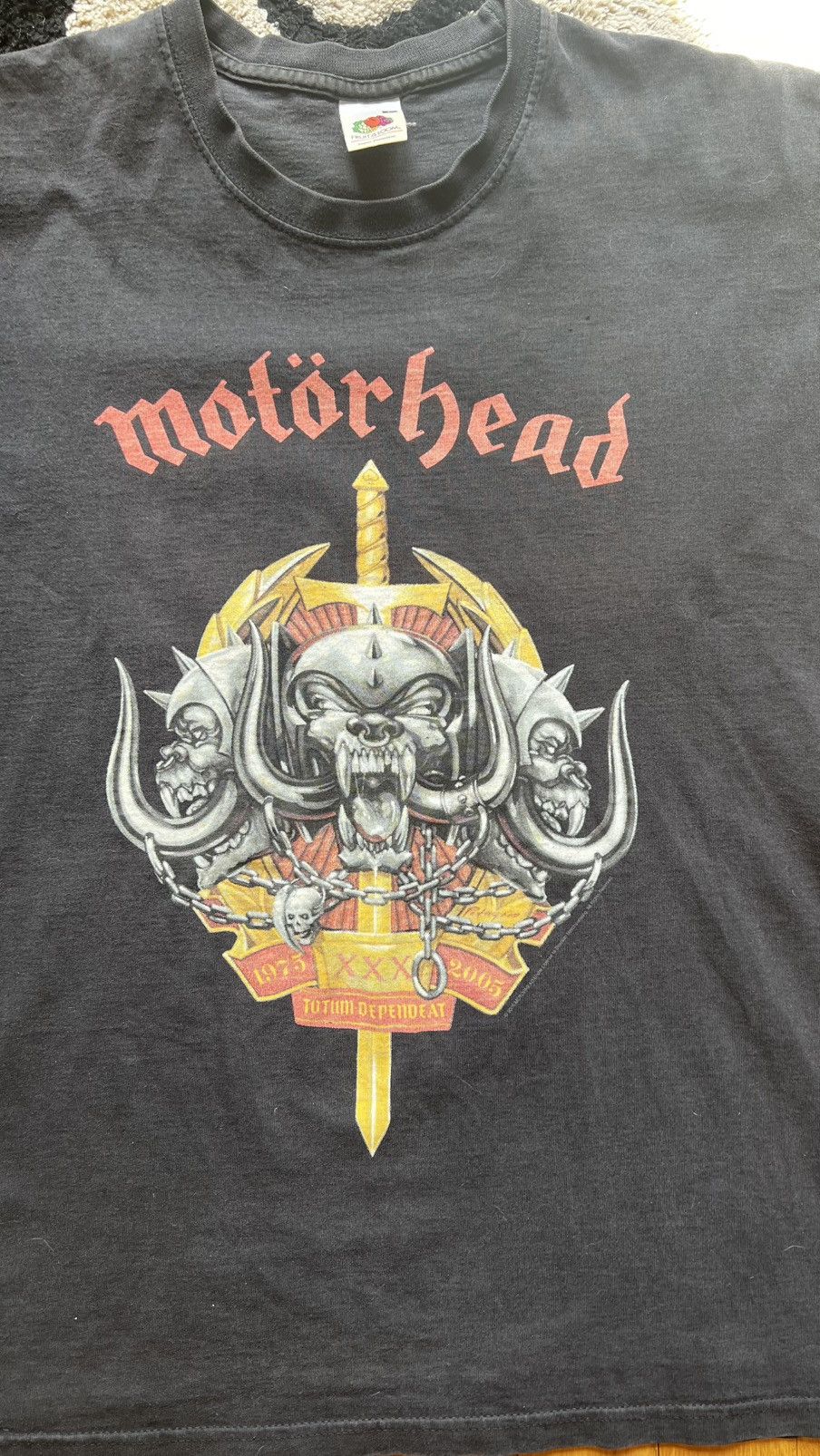 Band Tees × Vintage Vintage Motorhead 2005 Band Merch Graphic T-shirt Size US L / EU 52-54 / 3 - 2 Thumbnail