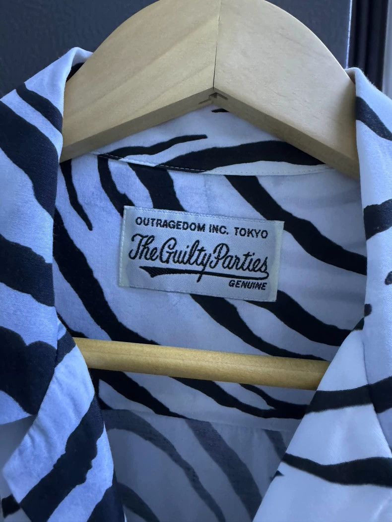 Wacko Maria Wacko Maria White Tiger Hawaiian shirt Size US M / EU 48-50 / 2 - 3 Thumbnail