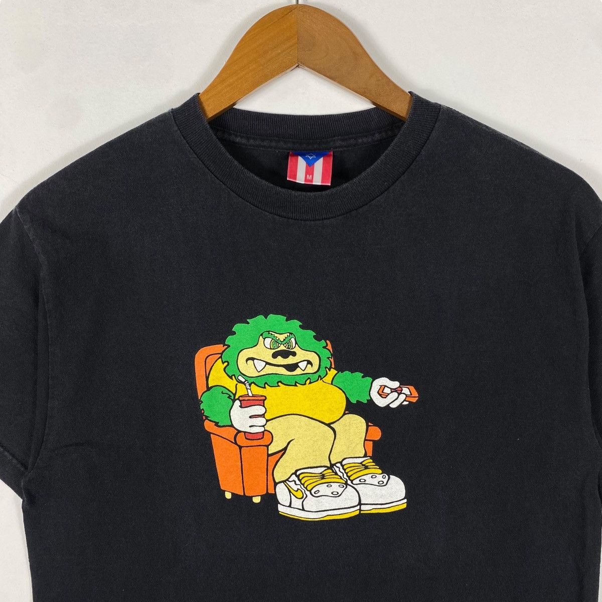 Vintage Vintage 00's The KID AMERICA Adventure Hour Series Tee Shirt Size US M / EU 48-50 / 2 - 2 Thumbnail